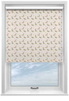 Dasching About, Fetch Biscuit - Roller Blind
